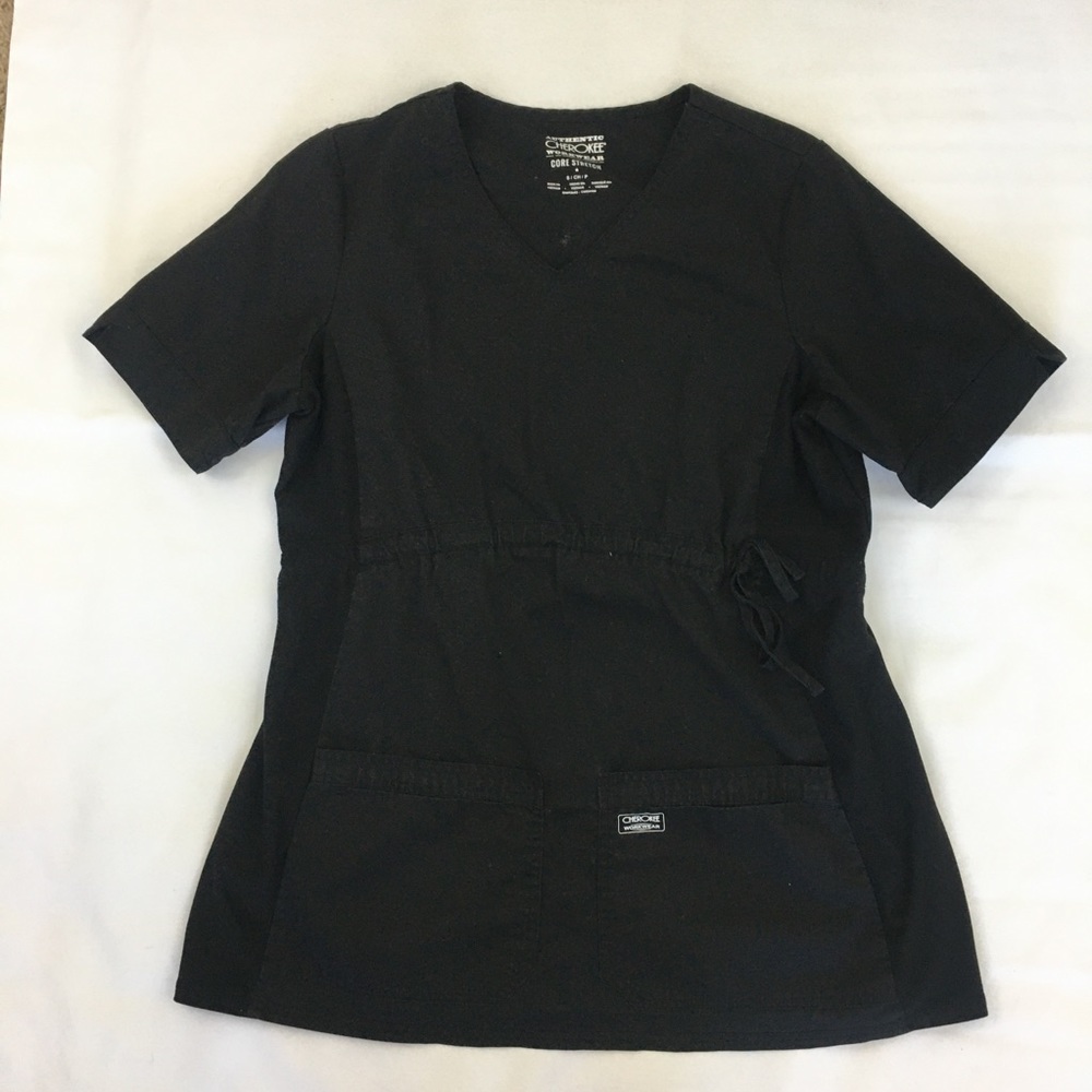 Cherokee Core Stretch Scrub Top S